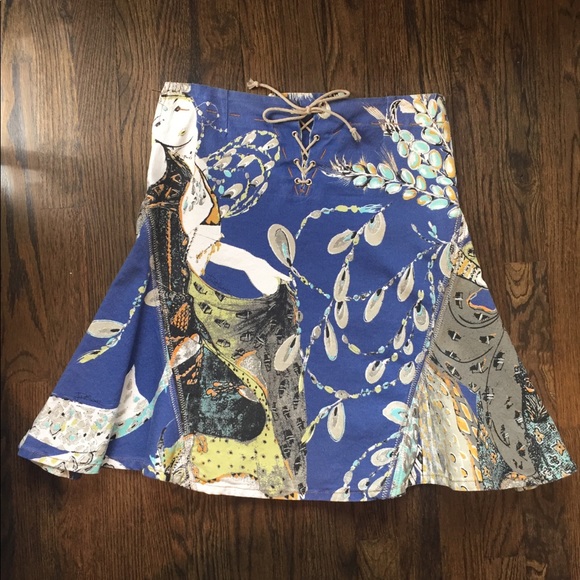 Just CAVALLI Skirt size 40 fits size 6 - Picture 5 of 5